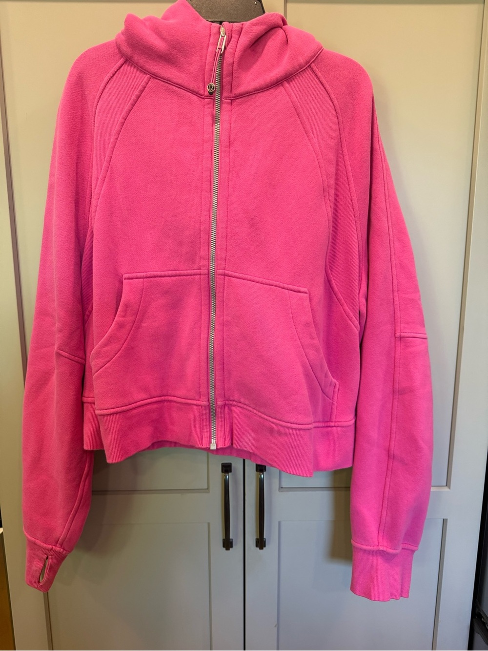 lululemon athletica Bright Pink Full-Zip Hoodie